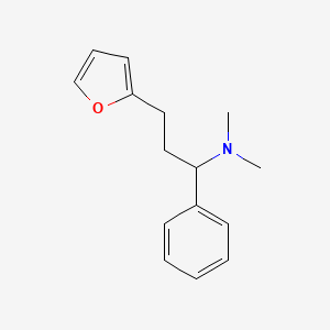 N,N-Dimethyl-alpha-phenyl-2-furanpropylamine