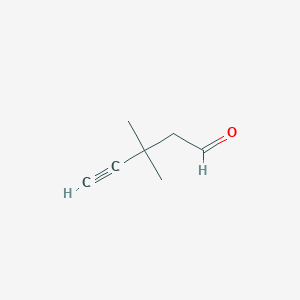 4-Pentynal, 3,3-dimethyl-