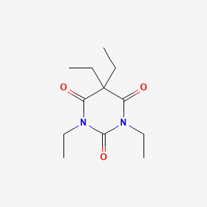 molecular formula C12H20N2O3 B14688539 Tetraethylbarbituric acid CAS No. 31677-90-4