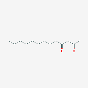 molecular formula C13H24O2 B14688549 2,4-Tridecanedione CAS No. 25276-80-6