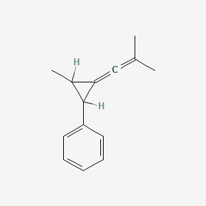 Benzene, (2-methyl-3-(2-methyl-1-propenylidene)cyclopropyl)-, cis-