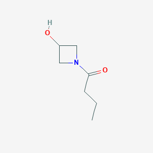 1-(3-Hydroxyazetidin-1-yl)butan-1-one