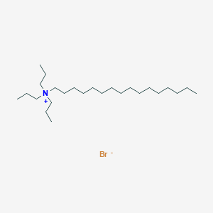 molecular formula C25H54BrN B14688635 N,N,N-Tripropylhexadecan-1-aminium bromide CAS No. 25268-61-5