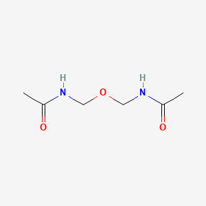 molecular formula C6H12N2O3 B14688678 N,N'-[Oxybis(methylene)]diacetamide CAS No. 29671-84-9