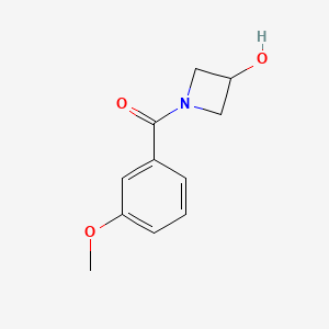 1-(3-Methoxybenzoyl)azetidin-3-ol