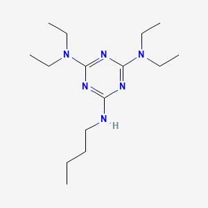 N~6~-Butyl-N~2~,N~2~,N~4~,N~4~-tetraethyl-1,3,5-triazine-2,4,6-triamine