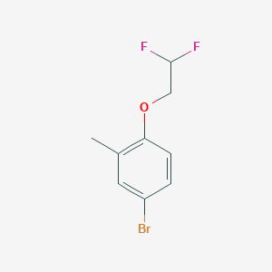 4-Bromo-1-(2,2-difluoroethoxy)-2-methylbenzene