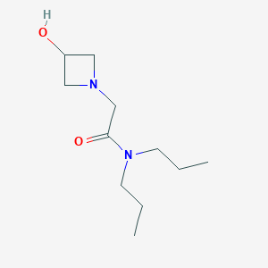 2-(3-hydroxyazetidin-1-yl)-N,N-dipropylacetamide