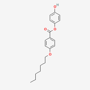 4-Hydroxyphenyl 4-(heptyloxy)benzoate