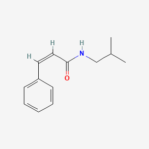 (Z)-N-(2-methylpropyl)-3-phenylprop-2-enamide