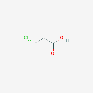 molecular formula C4H7ClO2 B14688799 (3S)-3-chlorobutanoic acid CAS No. 25139-77-9