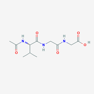 N-Acetyl-L-valylglycylglycine