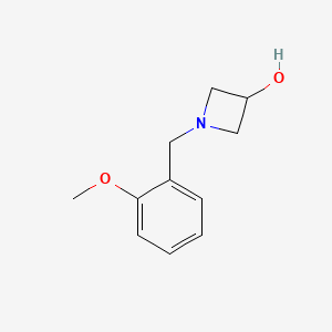 1-[(2-Methoxyphenyl)methyl]azetidin-3-ol