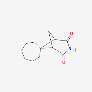 3-Azaspiro[bicyclo[3.1.1]heptane-6,1'-cycloheptane]-2,4-dione