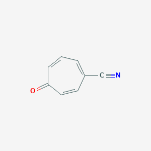 5-Oxocyclohepta-1,3,6-triene-1-carbonitrile