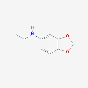 molecular formula C9H11NO2 B146889 N-乙基-1,3-苯二氧杂环-5-胺 CAS No. 32953-14-3