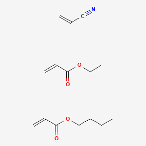 Butyl prop-2-enoate; ethyl prop-2-enoate; prop-2-enenitrile