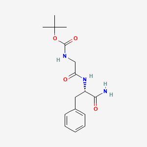 N-(tert-Butoxycarbonyl)glycyl-L-phenylalaninamide