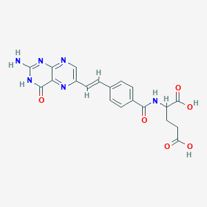 2-[[4-[(E)-2-(2-amino-4-oxo-3H-pteridin-6-yl)ethenyl]benzoyl]amino]pentanedioic acid