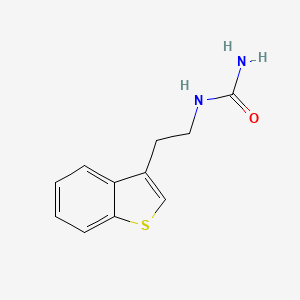 Urea, (2-(benzo(b)thien-3-yl)ethyl)-