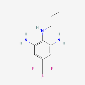 Toluene-3,4,5-triamine, alpha,alpha,alpha-trifluoro-N4-propyl-