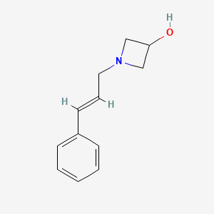 1-[(2E)-3-phenylprop-2-en-1-yl]azetidin-3-ol