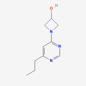 1-(6-Propylpyrimidin-4-yl)azetidin-3-ol