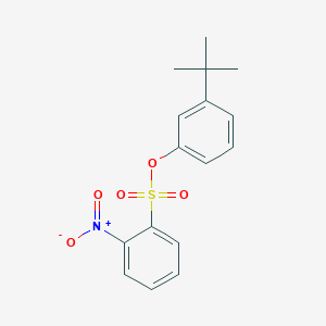 3-Tert-butylphenyl 2-nitrobenzenesulfonate