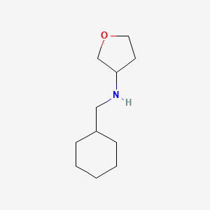 N-(cyclohexylmethyl)oxolan-3-amine
