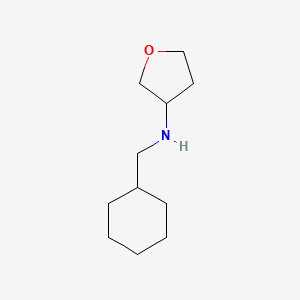 molecular formula C11H21NO B1468901 N-(cyclohexylmethyl)oxolan-3-amine CAS No. 1339923-53-3