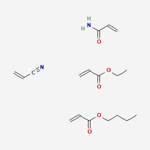 Butyl prop-2-enoate;ethyl prop-2-enoate;prop-2-enamide;prop-2-enenitrile