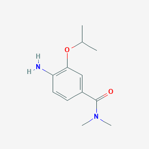 4-Amino-3-isopropoxy-N,N-dimethylbenzamide