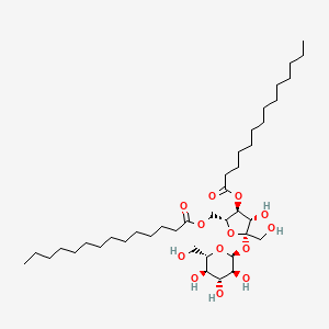 4,6-Di-O-tetradecanoylhex-2-ulofuranosyl hexopyranoside