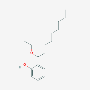 2-(1-Ethoxynonyl)phenol