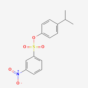 (4-Propan-2-ylphenyl) 3-nitrobenzenesulfonate