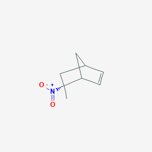 molecular formula C8H11NO2 B14689093 5-Methyl-5-nitrobicyclo[2.2.1]hept-2-ene CAS No. 32394-22-2