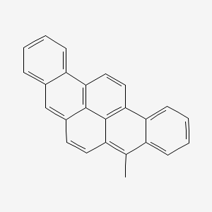 BENZO(rat)PENTAPHENE, 5-METHYL-