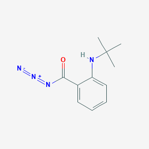 2-(tert-Butylamino)benzoyl azide