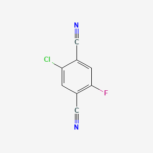 1,4-Benzenedicarbonitrile, 2-chloro-5-fluoro-