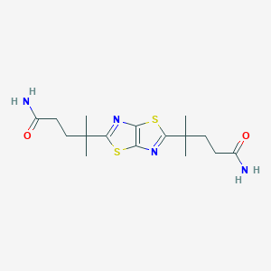 molecular formula C16H24N4O2S2 B14689185 Ibazoleamide CAS No. 33311-51-2