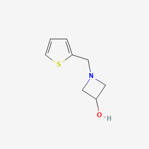 molecular formula C8H11NOS B1468922 1-(Thiophen-2-ylmethyl)azetidin-3-ol CAS No. 1331736-99-2