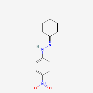 Cyclohexanone, 4-methyl-, (p-nitrophenyl)hydrazone