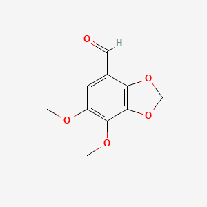 6,7-Dimethoxy-2H-1,3-benzodioxole-4-carbaldehyde