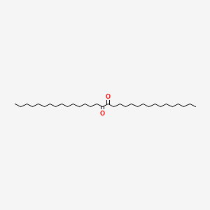 molecular formula C32H62O2 B14689289 Dotriacontane-16,17-dione CAS No. 32153-87-0