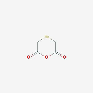 molecular formula C4H4O3Se B14689293 1,4-Oxaselenane-2,6-dione CAS No. 30042-51-4