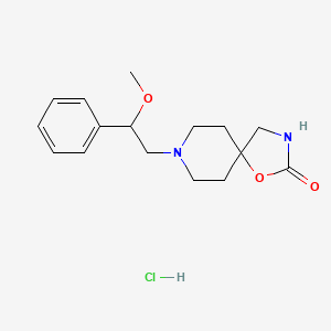 8-(beta-Methoxyphenethyl)-1-oxa-3,8-diazaspiro(4.5)decan-2-one hydrochloride