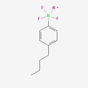 molecular formula C10H13BF3K B1468931 四氟硼酸钾 CAS No. 1412414-09-5