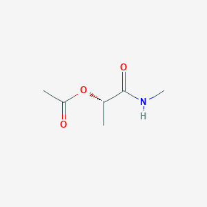 (2S)-1-(Methylamino)-1-oxopropan-2-yl acetate