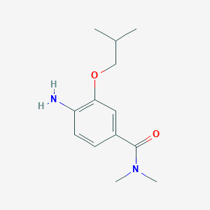 4-Amino-3-isobutoxy-N,N-dimethylbenzamide