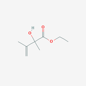 Ethyl 2-hydroxy-2,3-dimethylbut-3-enoate